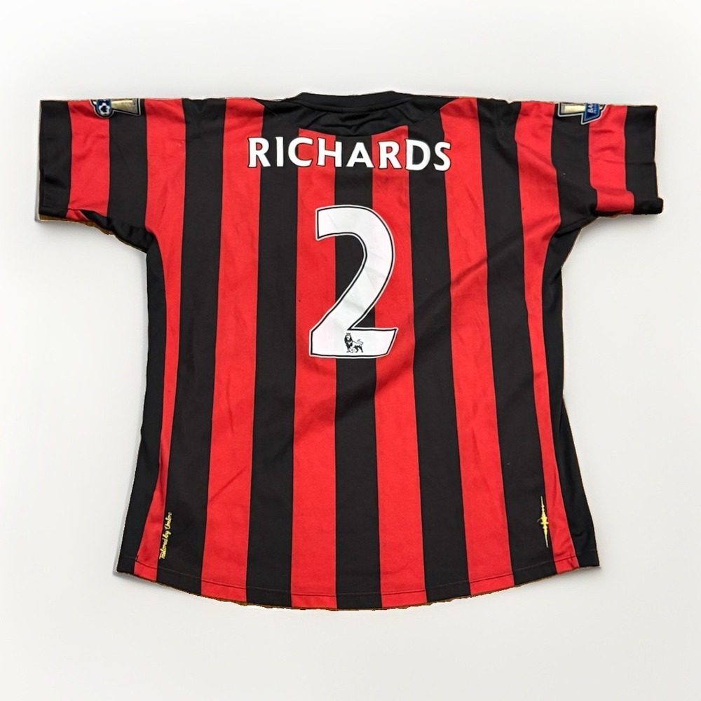 MANCHESTER CITY 2011 2012 AWAY SHIRT JERSEY UMBRO SIZE 42 RICHARDS #2 RARE